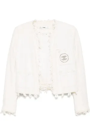 CHANEL 2005 tweed jacket set