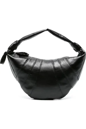 LEMAIRE Large Croissant leather shoulder bag