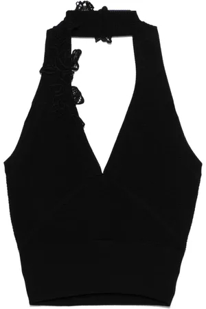 ERMANNO SCERVINO Knitted halterneck top