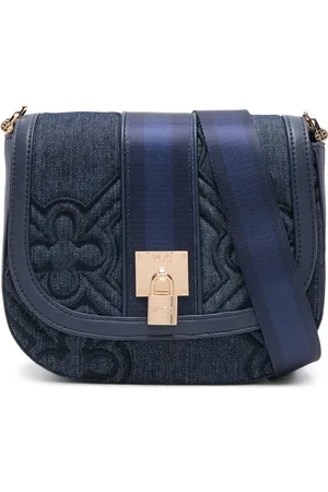 V°73 Iris denim shoulder bag