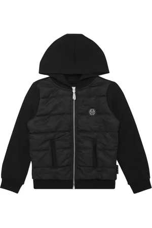 Philipp Plein Logo-appliqué jacket