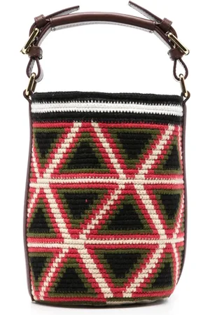Colville Small Triangle Cylinder bucket bag