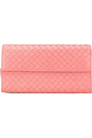 Bottega Veneta 2010 Leather Intrecciato Wallet long wallets