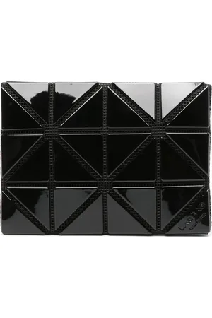 Issey Miyake Geometric-panelled cardholder