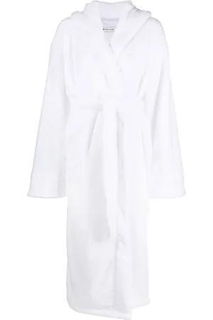 SOHO Belted-waist hooded robe