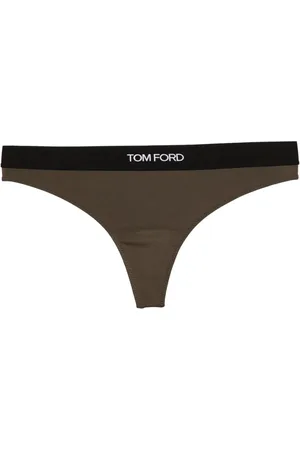 Tom Ford Logo-jacquard thong