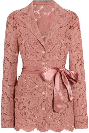 Dolce & Gabbana Floral-lace shirt
