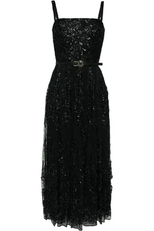 Elie saab Embroidered lace dress