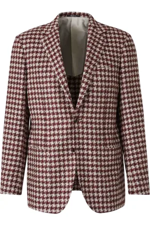 Sartorio Napoli Houndstooth-pattern blazer