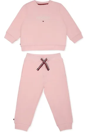 Tommy Hilfiger Embroidered-logo tracksuit set