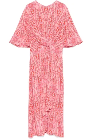 Etro Printed flared midi dress