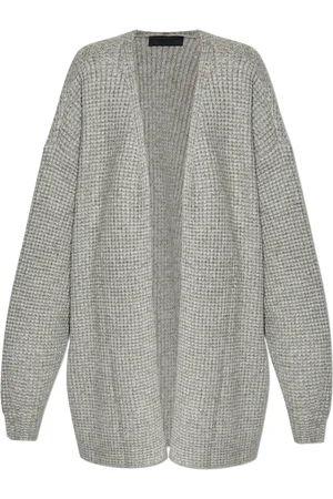 FEAR OF GOD Logo-patch cardigan