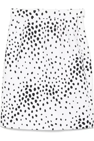 Givenchy X Alexander McQueen 1990s polka-dot skirt