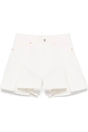 SACAI Denim mix shorts