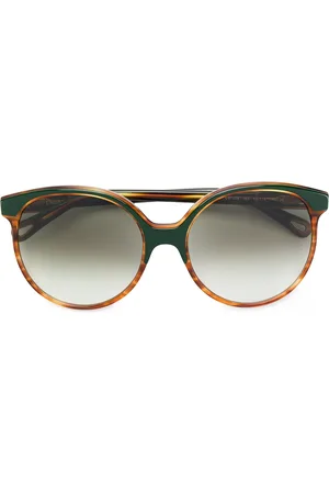 Chloé Tortoiseshell round-frame sunglasses