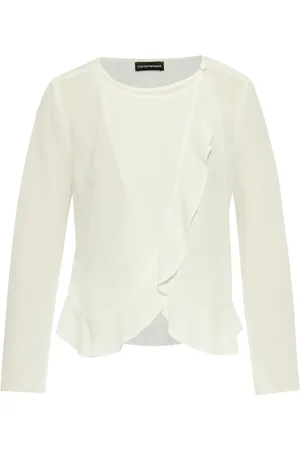Emporio Armani Ruffle-detailing blouse