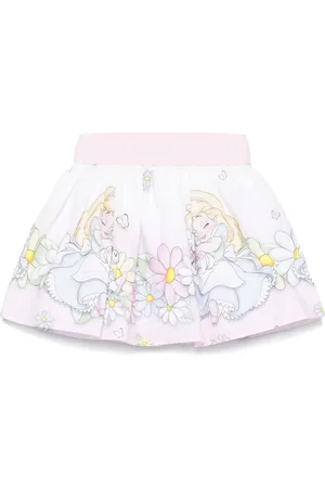 MONNALISA X Disney Alice cotton skirt
