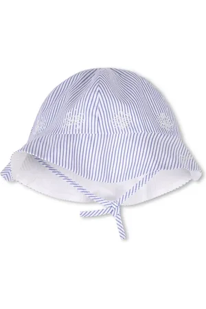 Chloé Striped embroidered hat