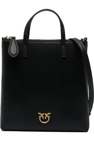 Pinko Small Shopper leather bag