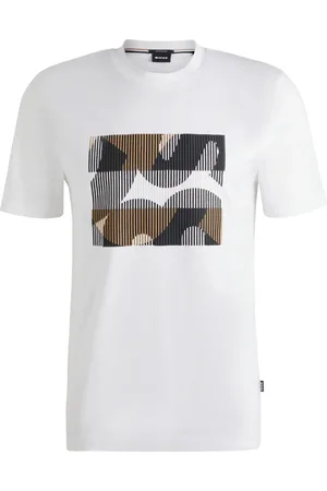 HUGO BOSS Printed cotton T-shirt