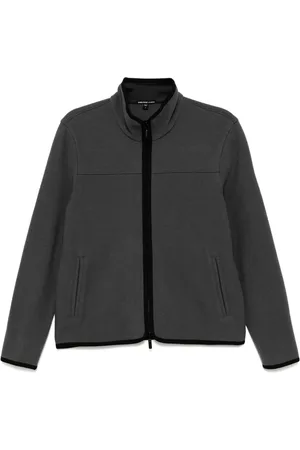James Perse Funnel-neck jacket