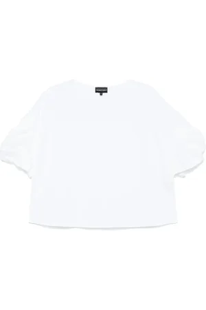 Emporio Armani Twist-detailed blouse