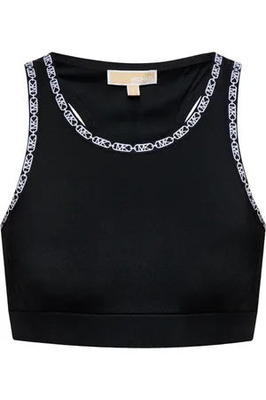 Michael Kors Logo-tape sports bra