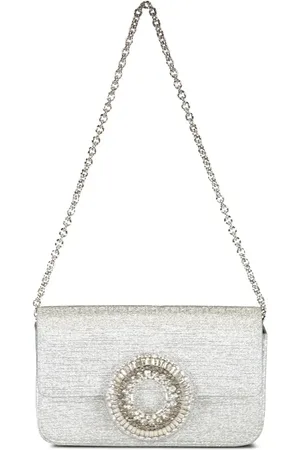 Aquazzura Crystal Hoop shoulder bag