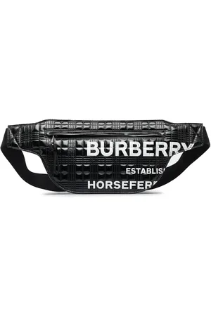 Burberry Horseferry-print quilted belt bag