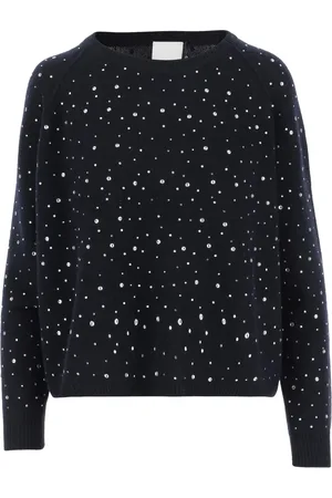 Allude Rhinestone-embellished sweater