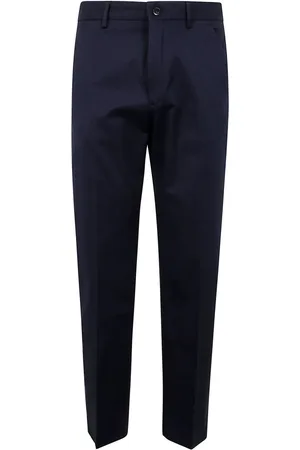 Incotex Pressed-crease chino trousers
