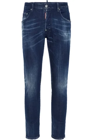 Dsquared2 Stretch-cotton slim jeans