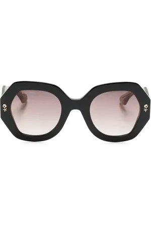 Etro Geometric-frame sunglasses