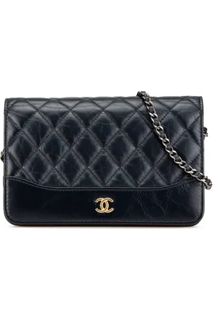 CHANEL 2019 Quilted Aged Calfskin Gabrielle Wallet On Chain crossbody bag