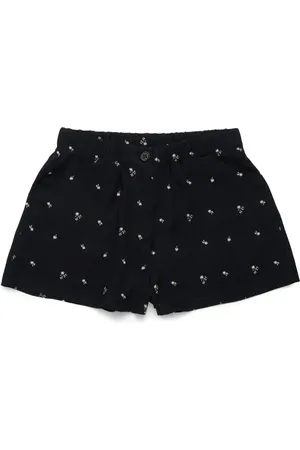Nº21 Logo-print shorts