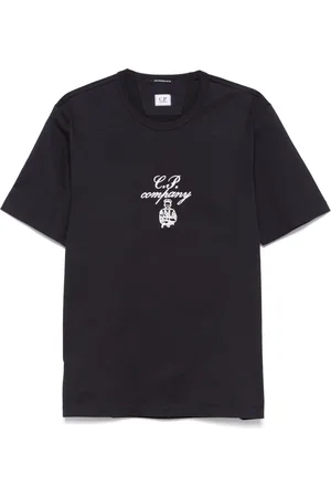 C.P. Company Logo-embroidered T-shirt