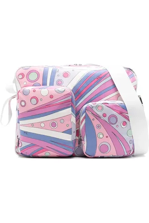 PUCCI Junior Fontane-print changing bag