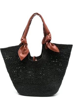 Hereu Straw tote bag