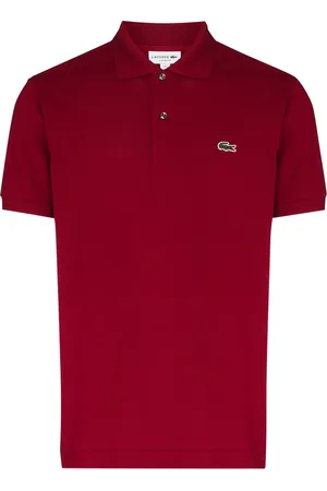 Lacoste Logo-embroidered short-sleeve polo shirt