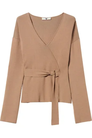 Twin-Set Wrap blouse