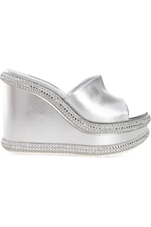 Casadei 80mm Jasmine wedges