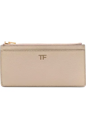 Tom Ford Logo-plaque leather wallet