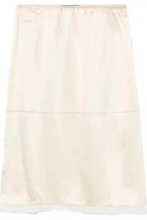 Prada Satin mini skirt
