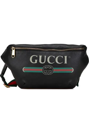 Gucci 2000-2015 Grained Calfskin Logo belt bag