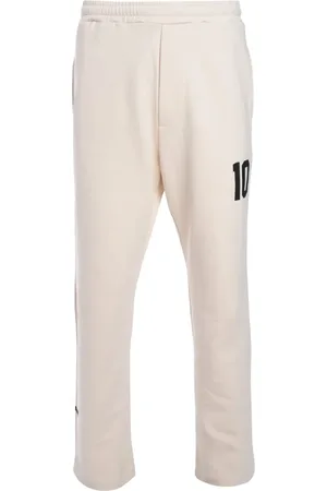 BARROW Number-print track pants