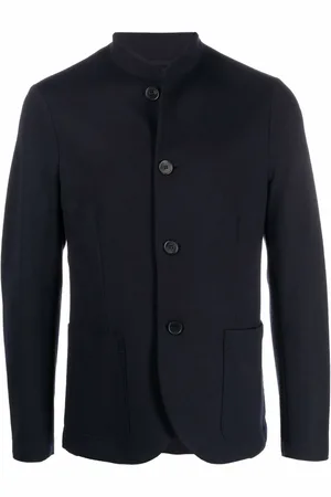 Harris Wharf London Stand-up collar wool blazer