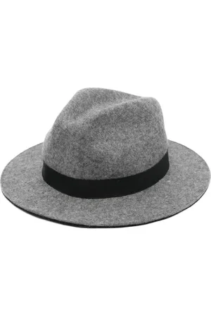 Emporio Armani Wide-brim wool hat