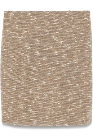CHANEL 1990s bouclé mini skirt