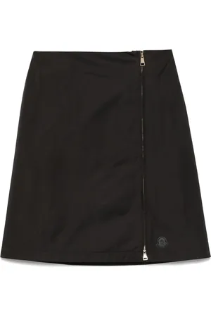Moncler Zipped midi skirt