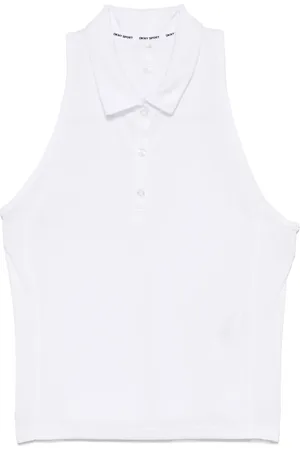 DKNY Racerback polo tank